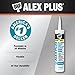 White Lightning 10 fl. oz Painter's Preferred Acrylic Caulk and DAP 10.1 fl. oz Alex Plus Acrylic Caulk Bundle