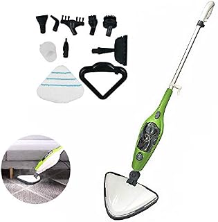 EFAN 1300W 10-in-1 Steam Mop Handheld Cleaner Machines, Kills 99.9% of Bacteria Around the Home, Without Chemical, Convenient Detachable, For Floor, Laminate, Windows, Carpet - UK