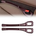 2 Stück car seat Gap Filler für Seat Alhambra XCELLENCE ab Bj.2010, Auto lückenfüller Autositz Organizer Sitzlückenfüller Car Seat Gap Filler Organizer(Brown)