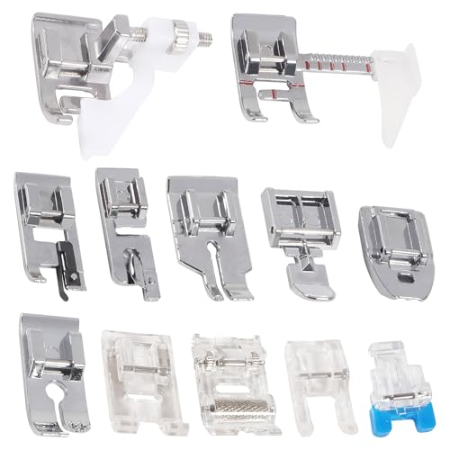 Set de 12 pies para máquina de coser multitarea miniatura 1