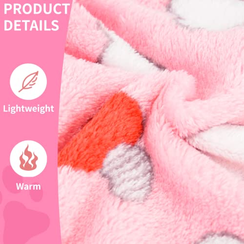 Yikeyo Set Of 2 Dog Sweaters For Small Dogs Girl Boy Puppy Clothes Winter Warm Cute Sweaters For Chihuahua Yorkies Dachshunds Male Female (Heart+Paw Print, Medium) #TOP3