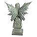 Design Toscano Celtic Fairy's Perilous Perch Outdoor Garden Statue, Large, 19 Inch, Polyresin, Two Tone Stone