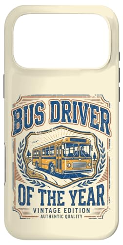 Bus Driver of the Year Vintage Fun Appreciation �X�}�z�P�[�X iPhone 17 Pro Max �p