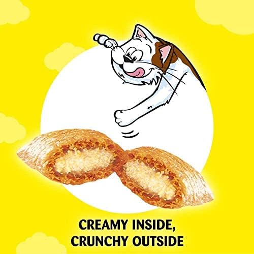 Dreamies Mega Tub 2x350 g Snack box, Cat Treats Tasty Snacks with Delicious Cheese, Pack of 2 - View 8
