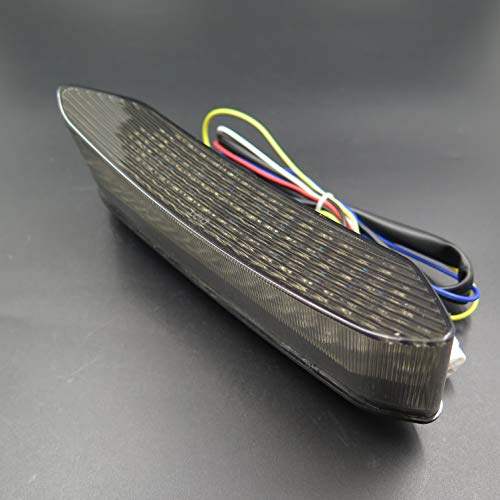 Xkh- Led Tail Brake Light Turn Signals Compatible With 2002-2003 Yzf R1 Yzf-R1 Yzfr1 Smoke Motorcycle [B011Fr6Dra] #TOP3