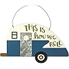 Primitives by kathy shaped hang up this is how we roll home accent  urban country home decor