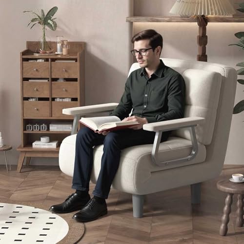 Sofá cama convertible 3 en 1 con diseño que ahorra espacio y cojín incluido 8
