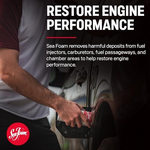 Sea Foam Motor Treatment | Fuel System Cleaner, Fuel Stabilizer & Oil Treatment | Gas & Diesel Additive for Cars & Trucks | 16 oz, Pack of 4 Detail