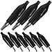 SOLUSTRE 30pcs Alligator Clips Battery Testing Clips Electrical Alligator Clip Lead Probe Alligator Clamps