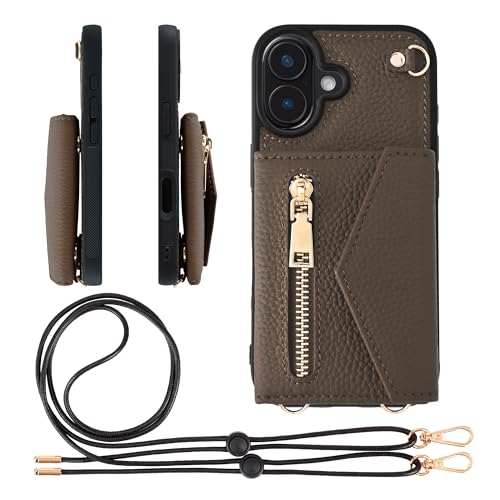 HANATORA for iPhone 17 �P�[�X �V�����_�[ �{�v �V�������N���U�[ �ϏՌ� �X�}�z�P�[�X �X�}�z �V�����_�[�X�g���b�v �t�� �t�@�X�i�[ �X�}�z�V�����_�[ �J�o�[ �J�[�h�|�P�b�g �J�[�h���[ ���K���� �g�[�v BPCGZ-17-Tau