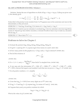 Art of Problem Solving (AoPS) Series, the Art of Problem Solving, Volume 2: and Beyond, 2 Books Set of Text and Solution by Richard Rusczyk and Sandor Lehoczky