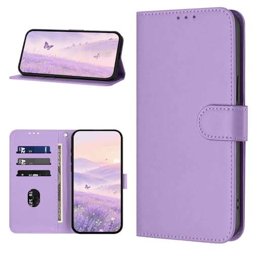 YIRRANZD Cover per Samsung Galaxy A52 4G / 5G / A52S 5G, Custodia a Libro in PU Pelle [Slot Carte] Premium Flip Caso Portafoglio, Antiurto Wallet Case Cover per Samsung A52 4G / 5G / A52S 5G (Lavanda)
