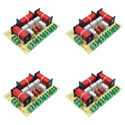Crossover audio 4 voies pour haut-parleur KTV 200W - Double diviseur de fréquence basses médiums aigus