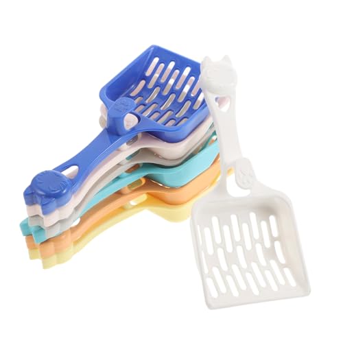 CIYODO Cat Litter Box Sifter Scoop Long Handle Fine Litter Scooper for Pet Poop