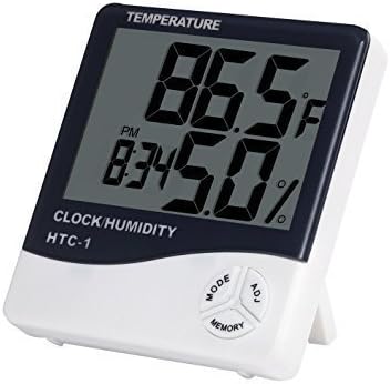 Sensualmax Indoor Digital Humidity Temperature Thermometer Sensor,Hygrometer Meter Gauge With Lcd Display