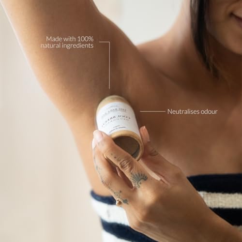 Image of The Bare Bar Madurai Jasmine Deodorant Stick - 60 gm | Floral Fragrance| Odor & Sweat Control | Gentle, Natural formula and Chemical free| Good for all skin types | Travel Mini Size Solid Deodorant for Men & Women