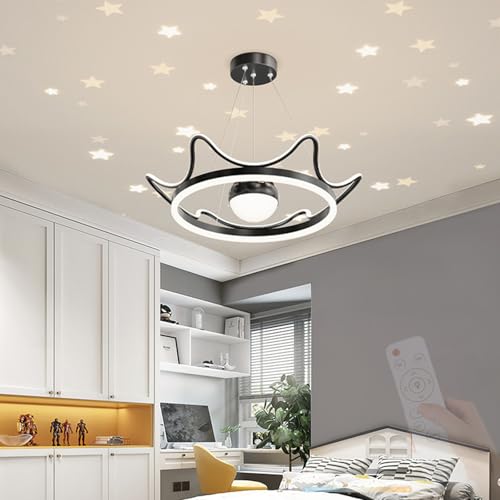 Lustre LED variable contre la fatigue visuelle plafonnier enfants