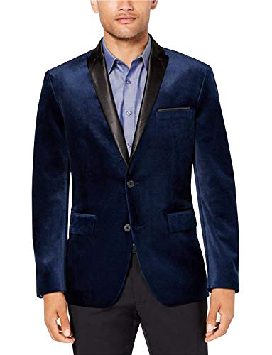 Blazer velours homme noir : veste de costume formel deux boutons pour coupe ajustée