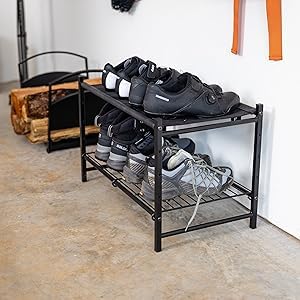 Matiko Shoe Rack, Freestanding Organizer Shoe Rack for Living Room for Entrance 2