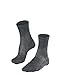 Produktbild FALKE Herren Laufsocken Stabilizing Wool, Wolle, 1 Paar, Grau (Asphalt Melange 3180), 39-41