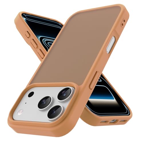 PinLiSheng for iPhone 17 Pro Max/18 Pro Max Phone Case Brown