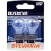 SYLVANIA 3157 SilverStar High Performance Miniature Bulb, (Contains 2 Bulbs)