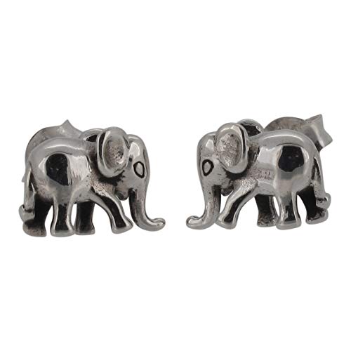 Preisvergleich Produktbild Touch Jewellery Sterling Silber 925 Elefant Ohrstecker Ohrringe