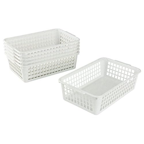 Kigima Haushaltskorb Allzweckkorb 6er Set 1,8l 25x16x7 cm Granit