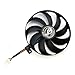 Ventilateur de refroidissement pour carte graphique T129215SU pour ASUS ROG RTX2060 2070S 2080ti RX5700XT Pièce de rechange (ventilateur gauche)