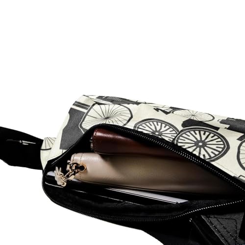 Sac à dos voiture rétro multicolore aux finitions soignées et uniques - 5