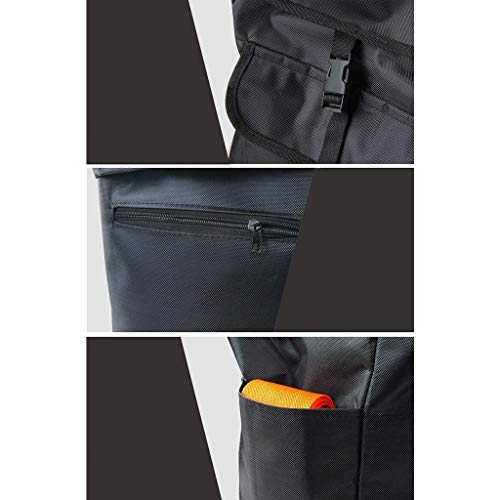 WLKINF Tragbarer Hand-Trolley-Regal, Gepäck, Einkaufstrolley, faltbar, tragbar, Oxford-Reise-Aufbewahrungstasche, 33 x… – Bild 8