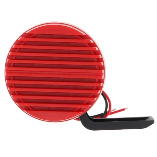 Alarma de marcha atrás impermeable para vehículo, 105 dB, bocina fuerte con cable para coche, camión, motocicleta, 12 V, 24 V, universal, compatible con alarma de respaldo