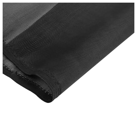 39" x 10' Pollen Blocking Window Screen Mesh Roll - DIY Adjustable Dustproof Window Screen Replacement Kit for WindowsPorchPatioSliding for Minor Allergy Prevention (39"W×10'L, Black)