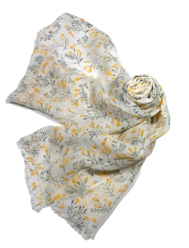 Image of Shanlin Unisex Natural Color 100% Linen Scarves for Men and Women