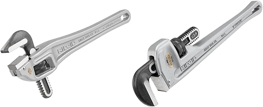 Ridgid 31120 model 14 Aluminum Offset Pipe Wrench, 14" Plumbing Wrench