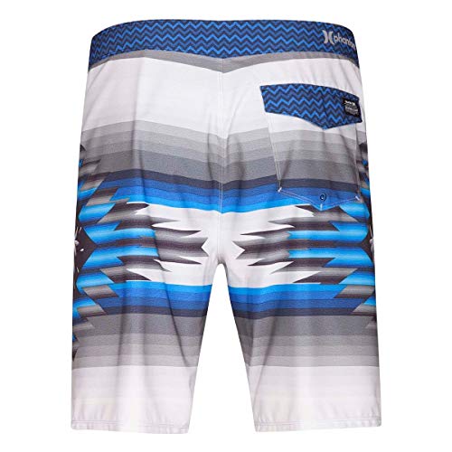 Bermuda Água Hurley Phantom Pendleton - Cinza/azul - 40