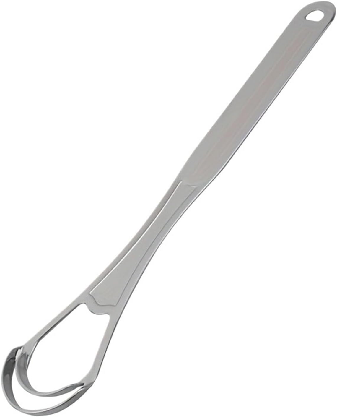 Double-Layer Tongue Cleaner Brush with Stainless Steel Deep Cleaning(Rose Gold)