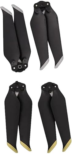 Miniatura 5 de XNasu 4 piezas de hélice para D-JI Mavic 2 Pro Zoom Accesorios de bajo ruido, cuchillas plegables de liberación rápida, accesorios (color plateado)
