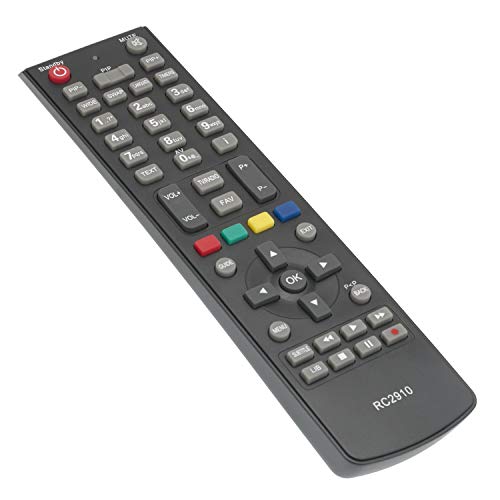 VINABTY RC2910 Replacement Remote Control fit for Bush Logik Freeview Recorder B320HDPVR B320PVR B1TBHDPVR L1HSTB12 B500PVR RS3232 RS3240 7900HD F9000HD RS785CHB TDSC320BU TDSC320-BU VTS700HD - Image 3