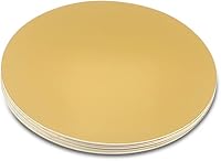 Vista 14 de Tableros redondos para tartas, paquete de 10 soportes para tartas, base circular de cartón (blanco, 10 pulgadas)