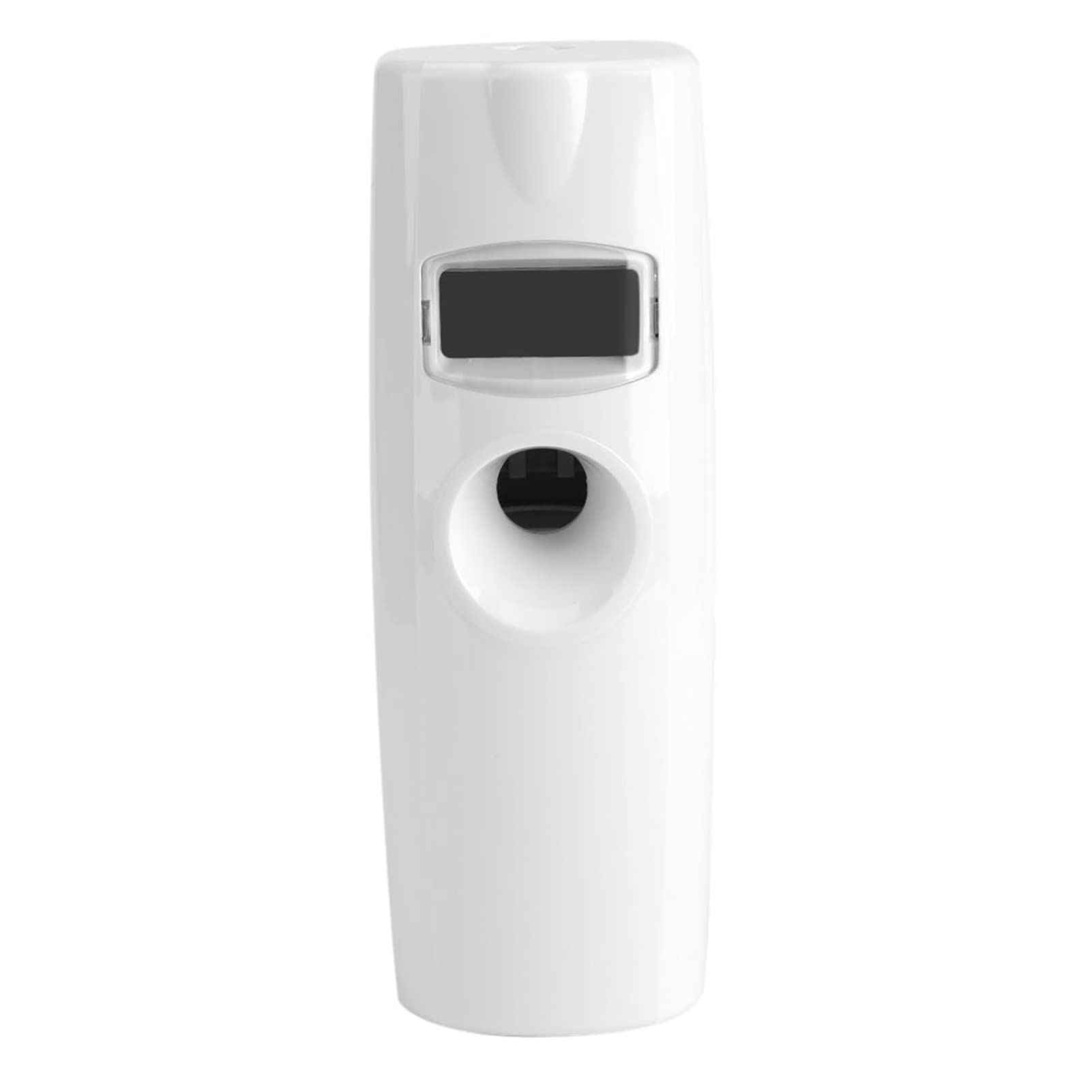 Dispenser Profumo Automatico con Display LCD, Diffusore Spray Timer Ricaricabile, Bianco Avorio, ABS, 86x83x238mm, per Ufficio Bagno Caffè Ristorante
