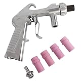 Sand Blaster Gun Kit, Sand Blaster for Air Compressor Rust Remove, Abrasive...