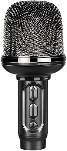 Nortix LAVESO Karaoke Microphone, Bluetooth Wireless Microphone, Car Microphone, Microphone with Speaker, Portable Handheld Karaoke Machine Speaker Machine, 3000mAh Large Battery