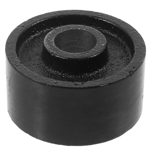 AKOOSY Rueda Delantera Giratoria para Gato Hidráulico Horizontal Accesorio de Acero Resistente para Gatos de Toneladas y Coche Fácil Montaje y Maniobrabilidad Mejorada