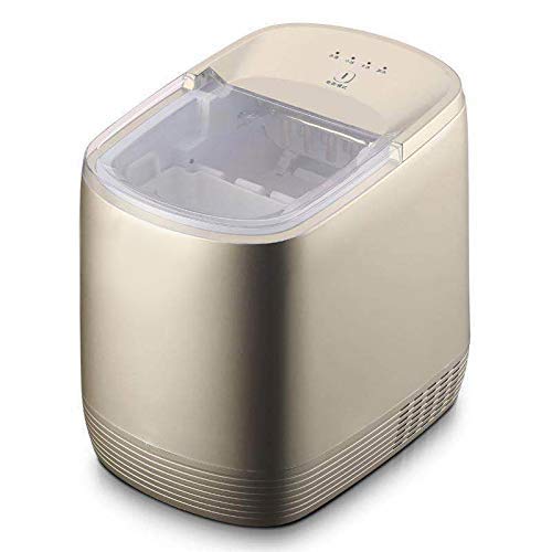 JINHH Intelligent Eismaschine, Gewerbe Kleine Eismaschine 15kg / 24h 1,9l Wassertank Automatische EIS-Hersteller…