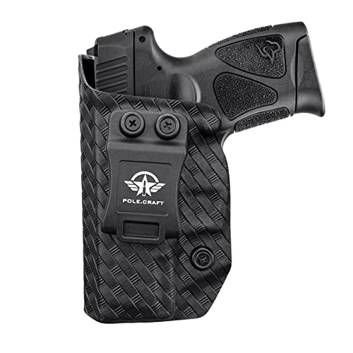 Taurus G3C / G2C 9mm Kydex IWB Holster - Left, Black