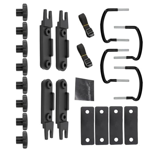 Supports de montage en U avec plastique : lot de 23 pièces pour construction légère