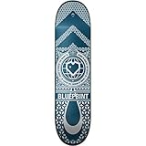 Centrano Home Heart Skateboard Deck Blau 8