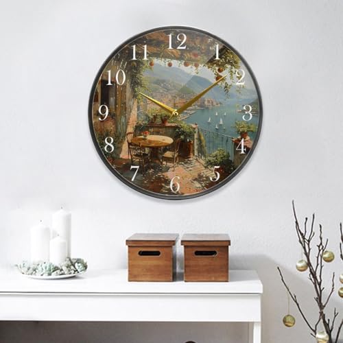 Reloj de Pared Analógico Redondo ALAZA 11.9 pulgadas miniatura 5