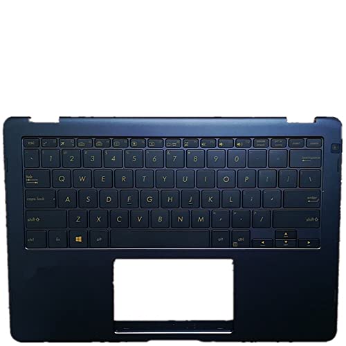 Clavier pour ASUS ZenBook Flip S UX370UA coque top case noir version US